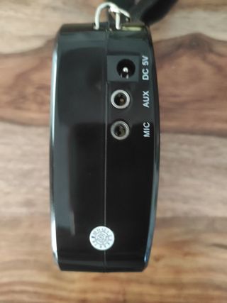 Amplificador de voz portatil