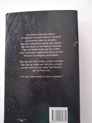 Crepúsculo Eclipse libro