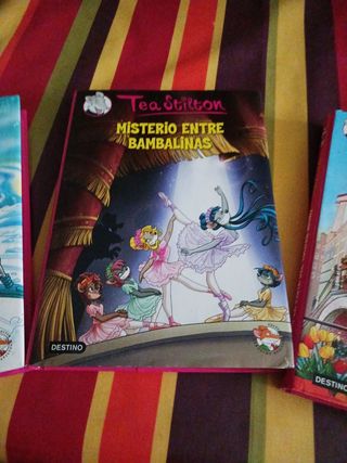 Libros de Tea Stilton. 