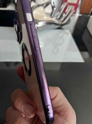 funda iphone 13 pro apta cargador magnetico