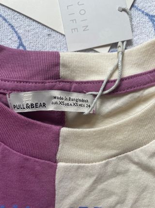 Camiseta Corta Pull&Bear