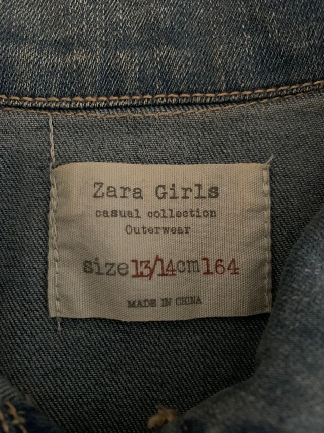 Chaleco Vaquero Zara
