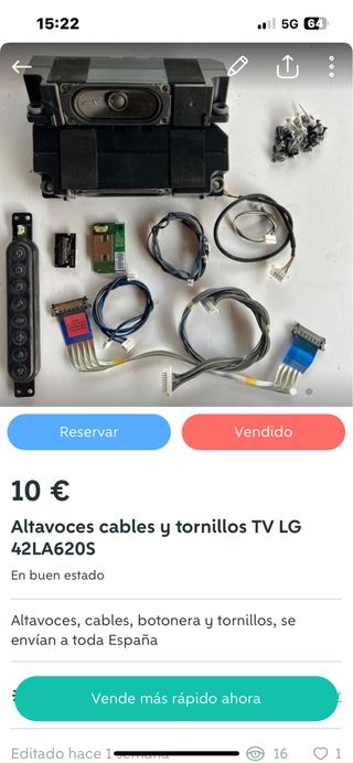 T-Com Tv LG 42LA620S