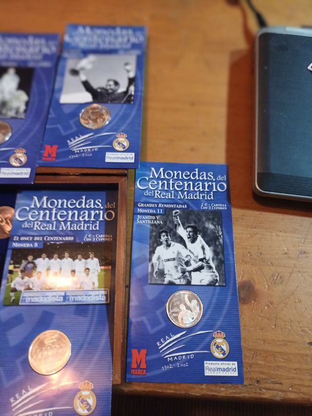 Monedas R.Madrid Colección
