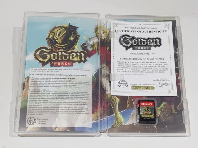 GOLDEN FORCE - Nintendo Switch 