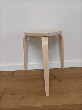 Taburete madera