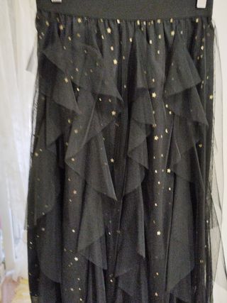 Falda de tul espectacular