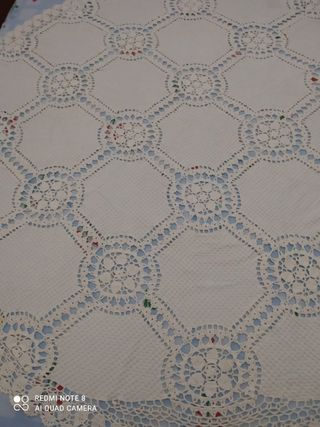 Mantel de crochet