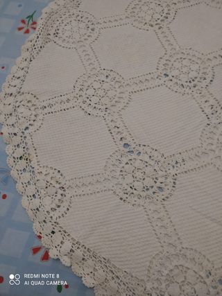 Mantel de crochet