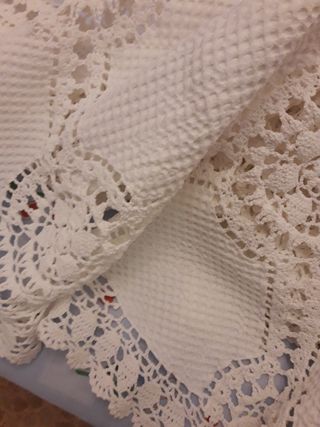 Mantel de crochet