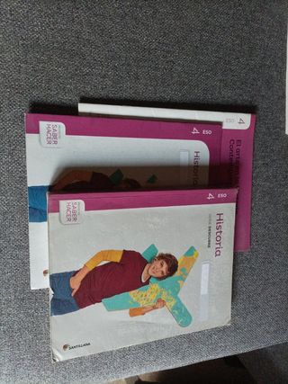 Libro de texto HISTORIA 4°ESO