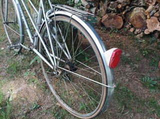 Bicicleta semicarreras antigua