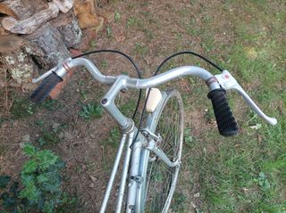 Bicicleta semicarreras antigua