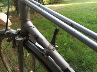 Bicicleta semicarreras antigua