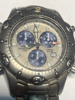 reloj lotus titanium