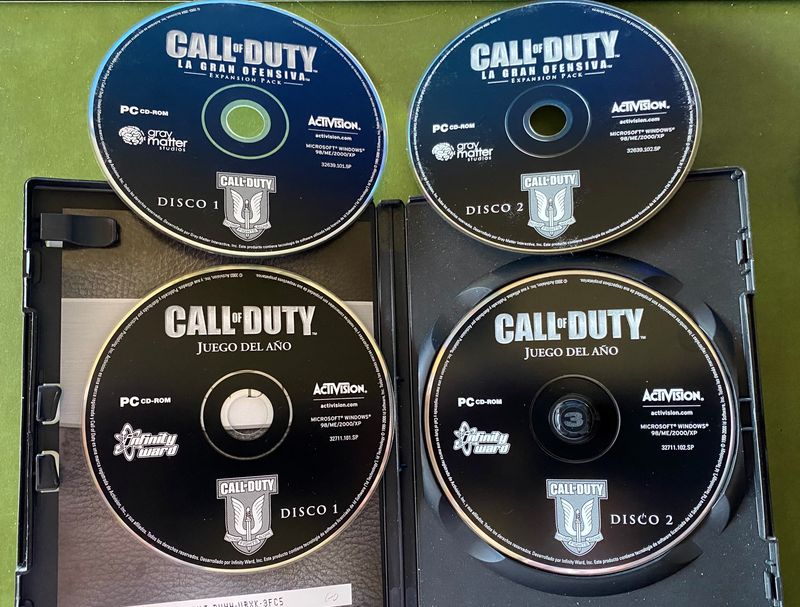 Imagen de CALL OF DUTY (1º + GRAN OFENSIVA) 4CD´S