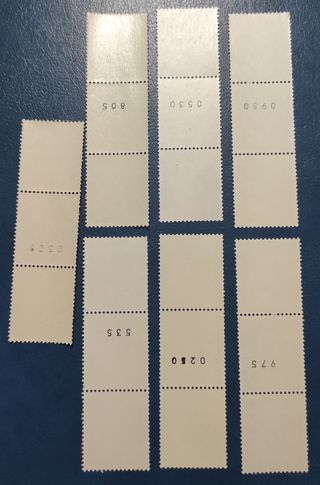 Sellos de España. Rey Juan Carlos I tríptico