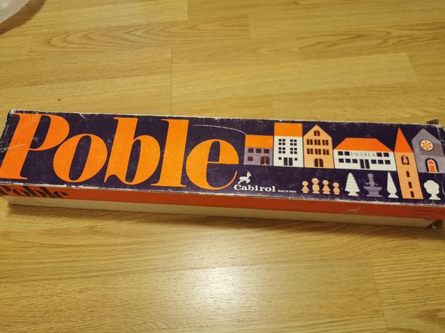 Juego de Madera Poble. Pueblo de Cabirol