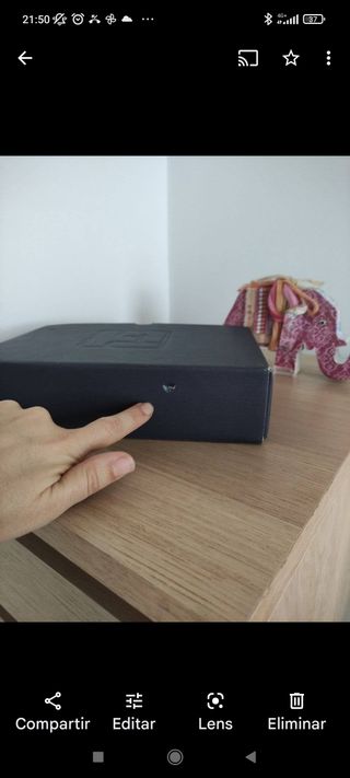 Marco de fotos original de plata