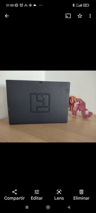 Marco de fotos original de plata