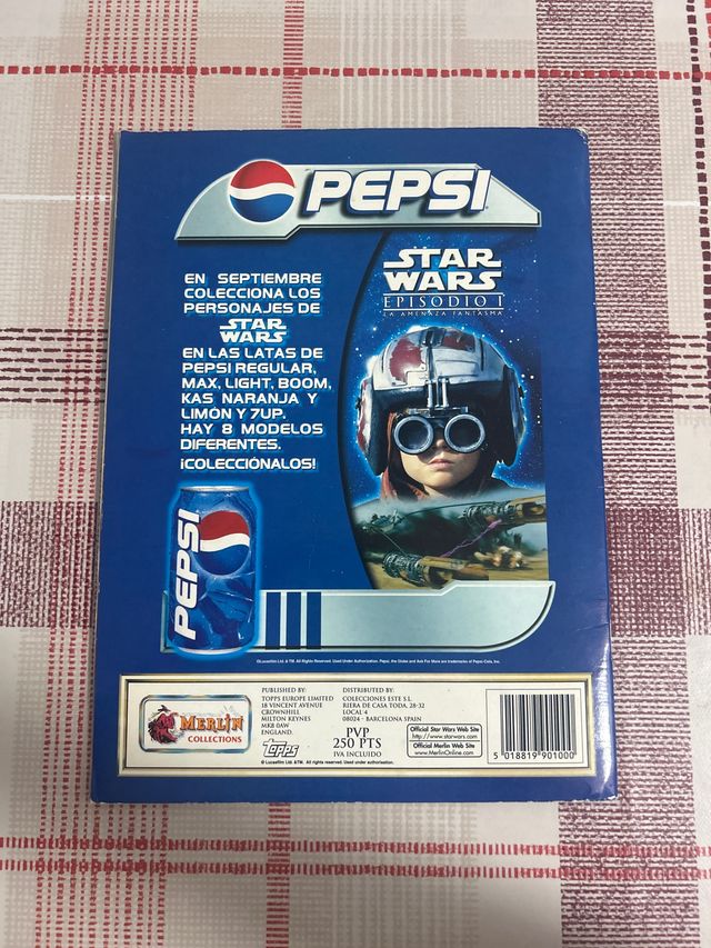 Star Wars Episode I // album cromos Merlin