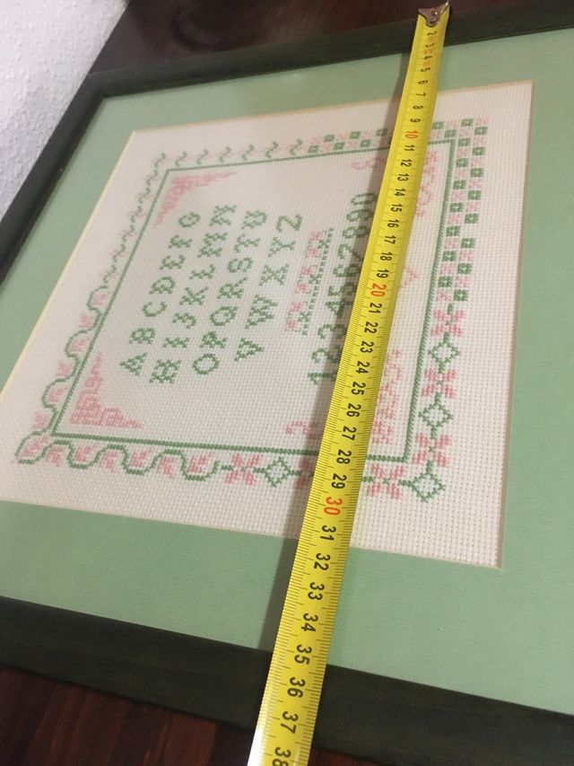 Cuadro punto de cruz