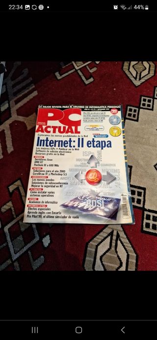 Pack 4 revistas PC Actual 1999-2001
