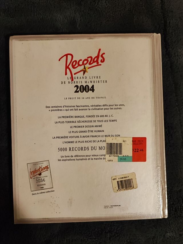 EL GRAN LIBRO DE LOS RÉCORDS 2004.