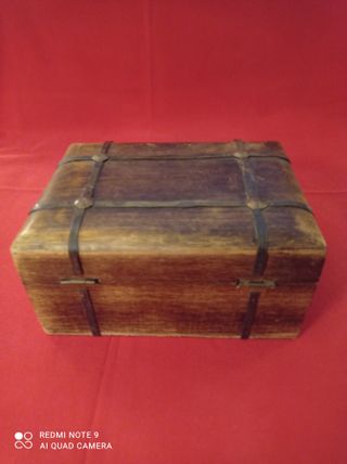 COFRE ETNICO DECORATIVO