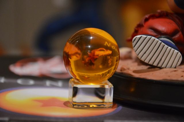 Goku kid herido MAO Dragon Ball resina