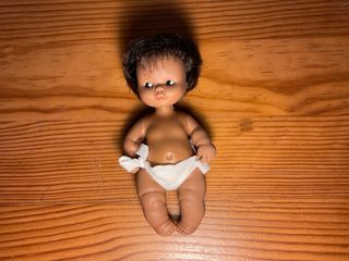 Muñeca Barriguita antigua mulata Famosa