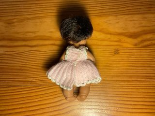 Muñeca Barriguita antigua mulata Famosa