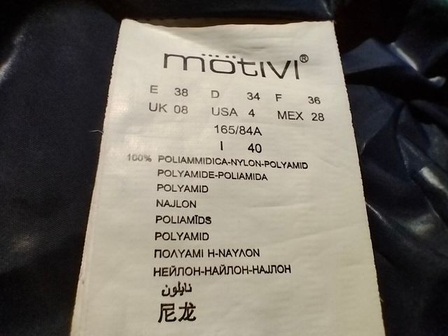 Piumino donna Motivi