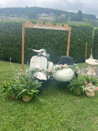 vespa con sidecar