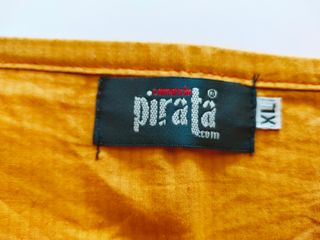 Falda cruzada naranja. 5 €