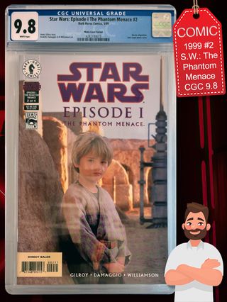 💥 Comic SW The Phantom Menace #2 👉 CGC 9.8