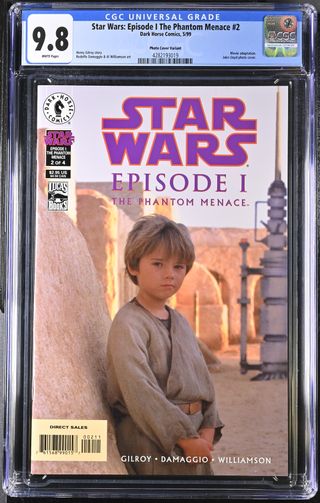 💥 Comic SW The Phantom Menace #2 👉 CGC 9.8