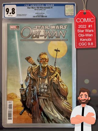 💥 Comic Obi-Wan Kenobi #1 👉 CGC 9.8