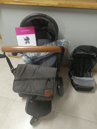 Sillita Musty Evo+capazo.Complementos a parte.