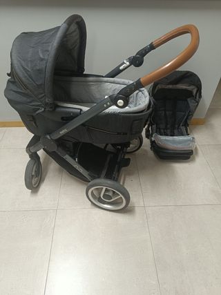 Sillita Musty Evo+capazo.Complementos a parte.