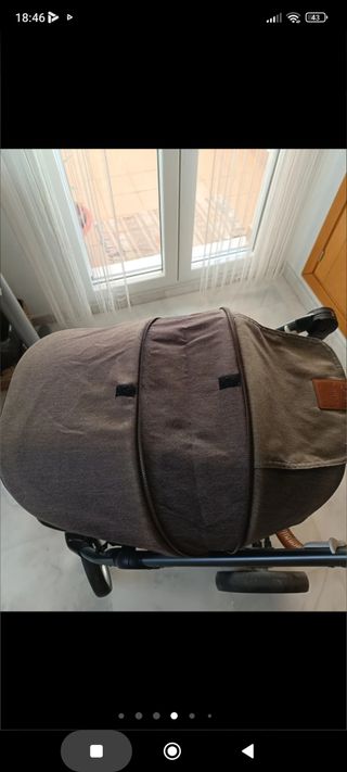 Sillita Musty Evo+capazo.Complementos a parte.