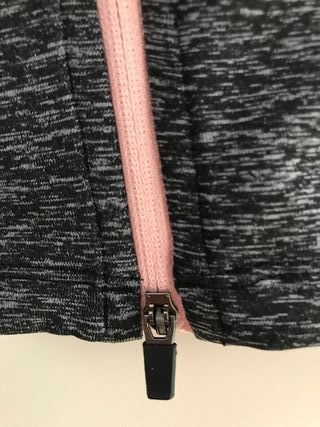 Leggings Gris Cremalleras Rosas de Women'Secret