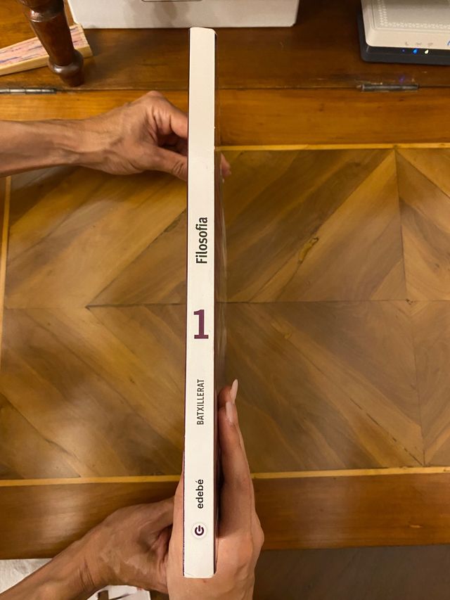 Filosofia 1 Batxillerat (editorial edebé)