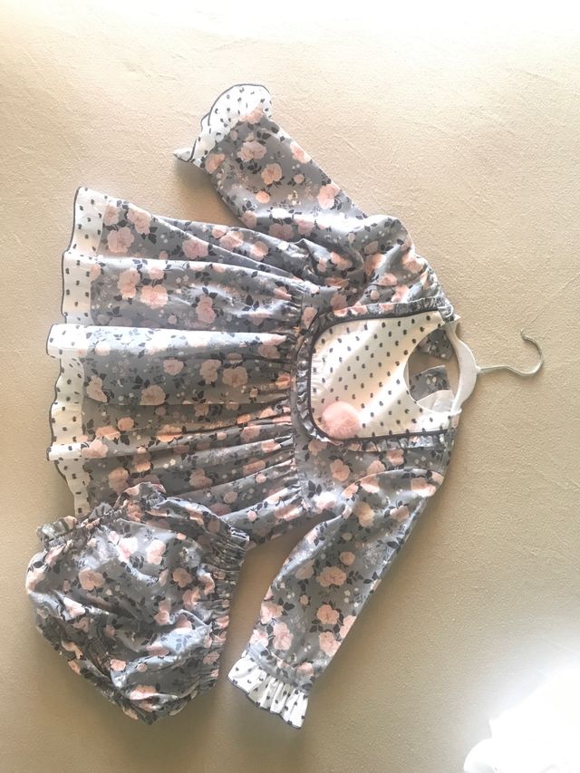 Vestido ceremonia niña Talla 2