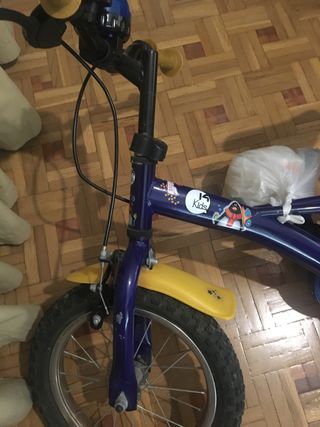 Bicicleta para niños de 14 pulgadas marca pingo