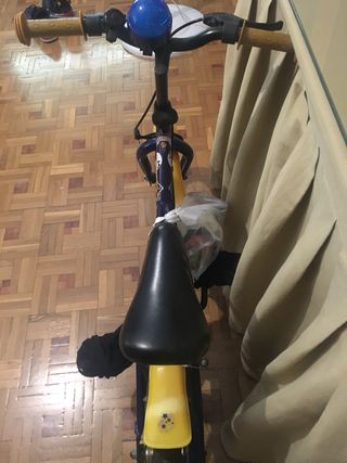 Bicicleta para niños de 14 pulgadas marca pingo