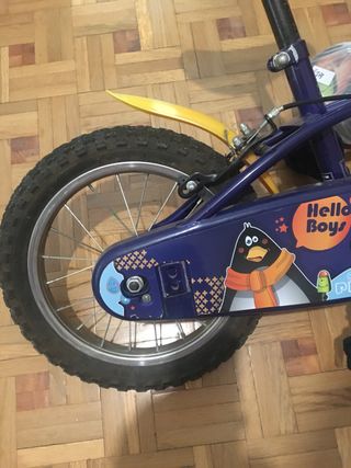 Bicicleta para niños de 14 pulgadas marca pingo