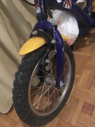 Bicicleta para niños de 14 pulgadas marca pingo