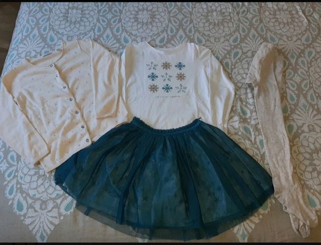 conjunto niña okaidi