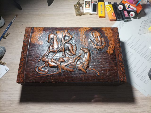 Antigua Cigarrera , tabaquera